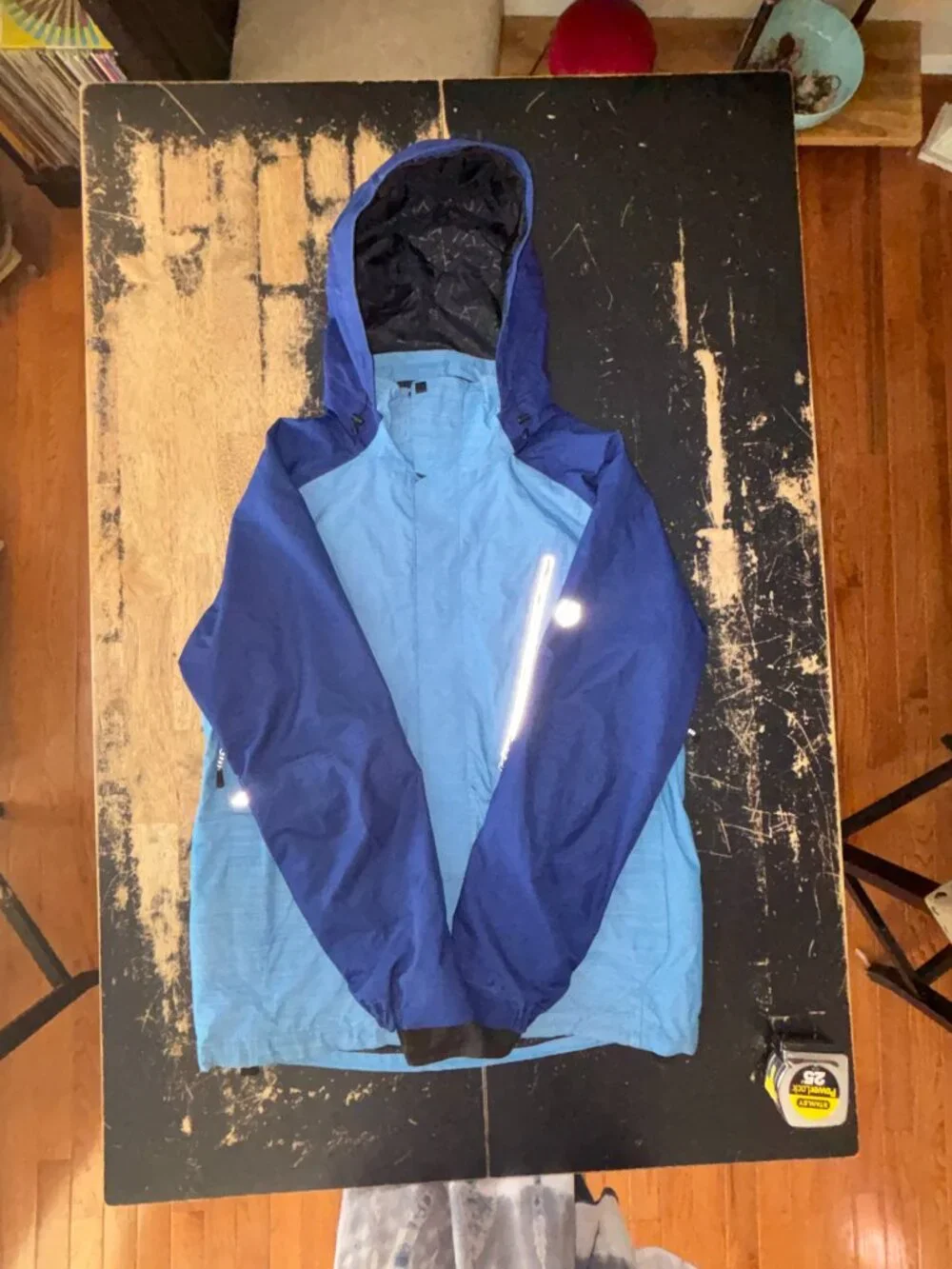 : ⁠686 GLCR Hydra Thermagraph Ski Snowboard Jacket Mens L Blue Waterproof⁠